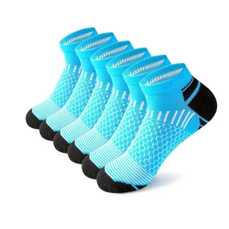 6 paires de chaussettes de sport courtes pour hommes - THORWINSPORT