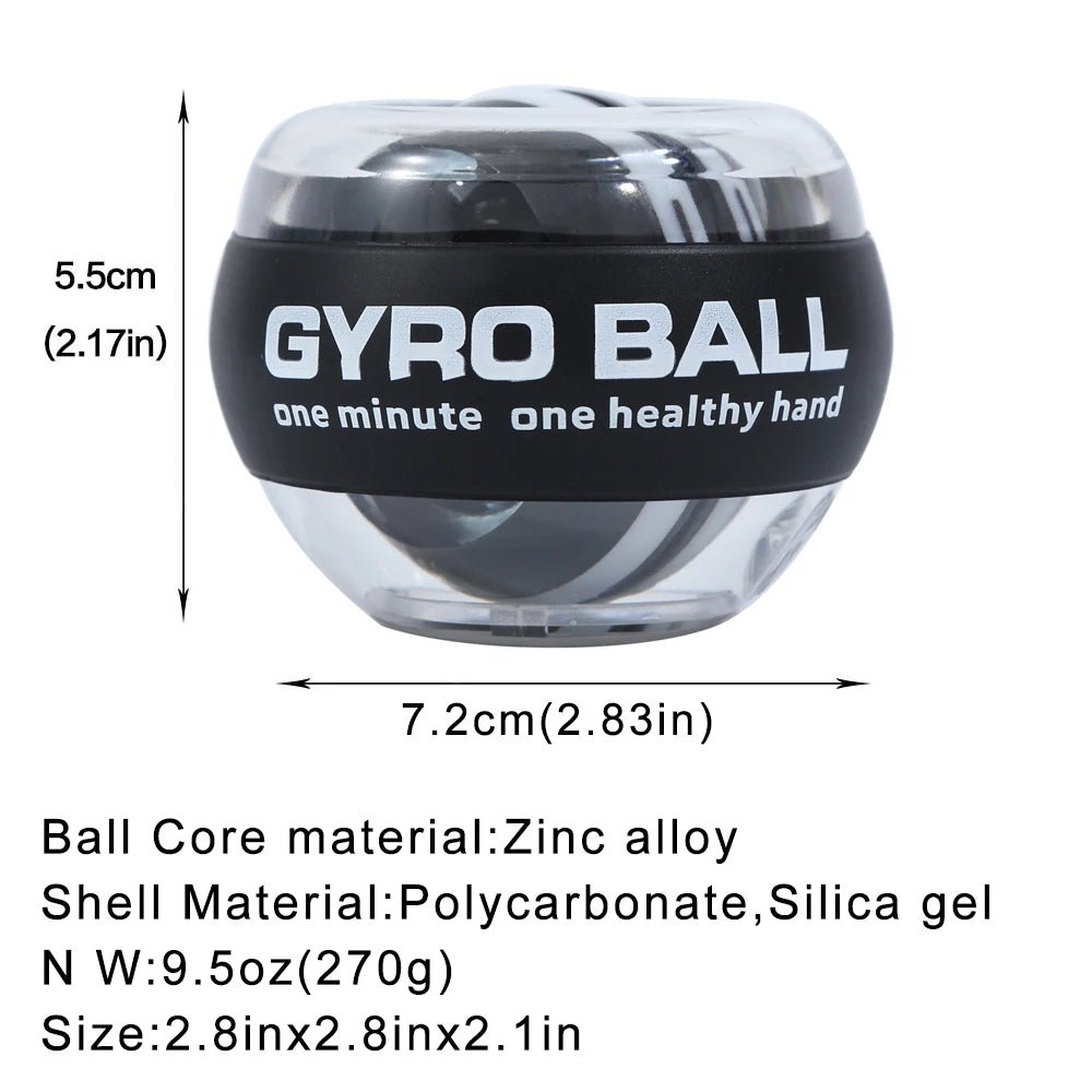Boule gyroscopique de poignet à démarrage automatique