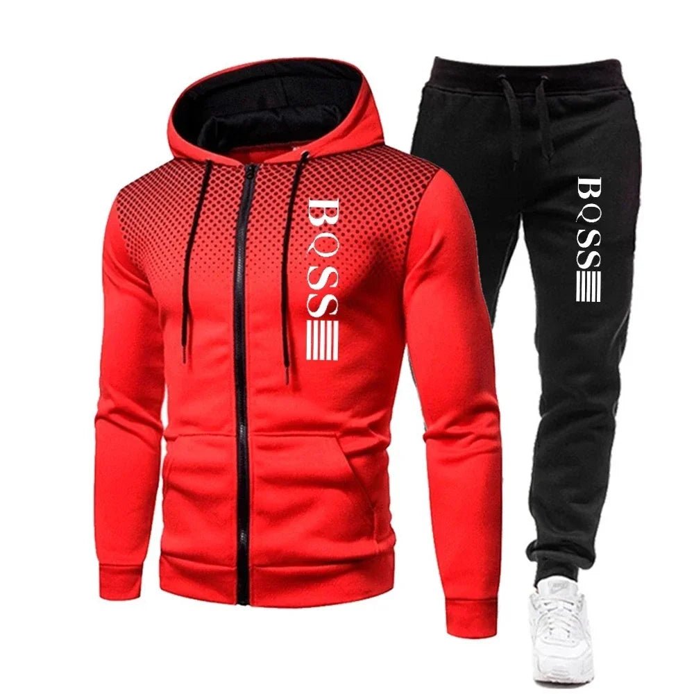Survêtement pour hommes BQSS - Rouge