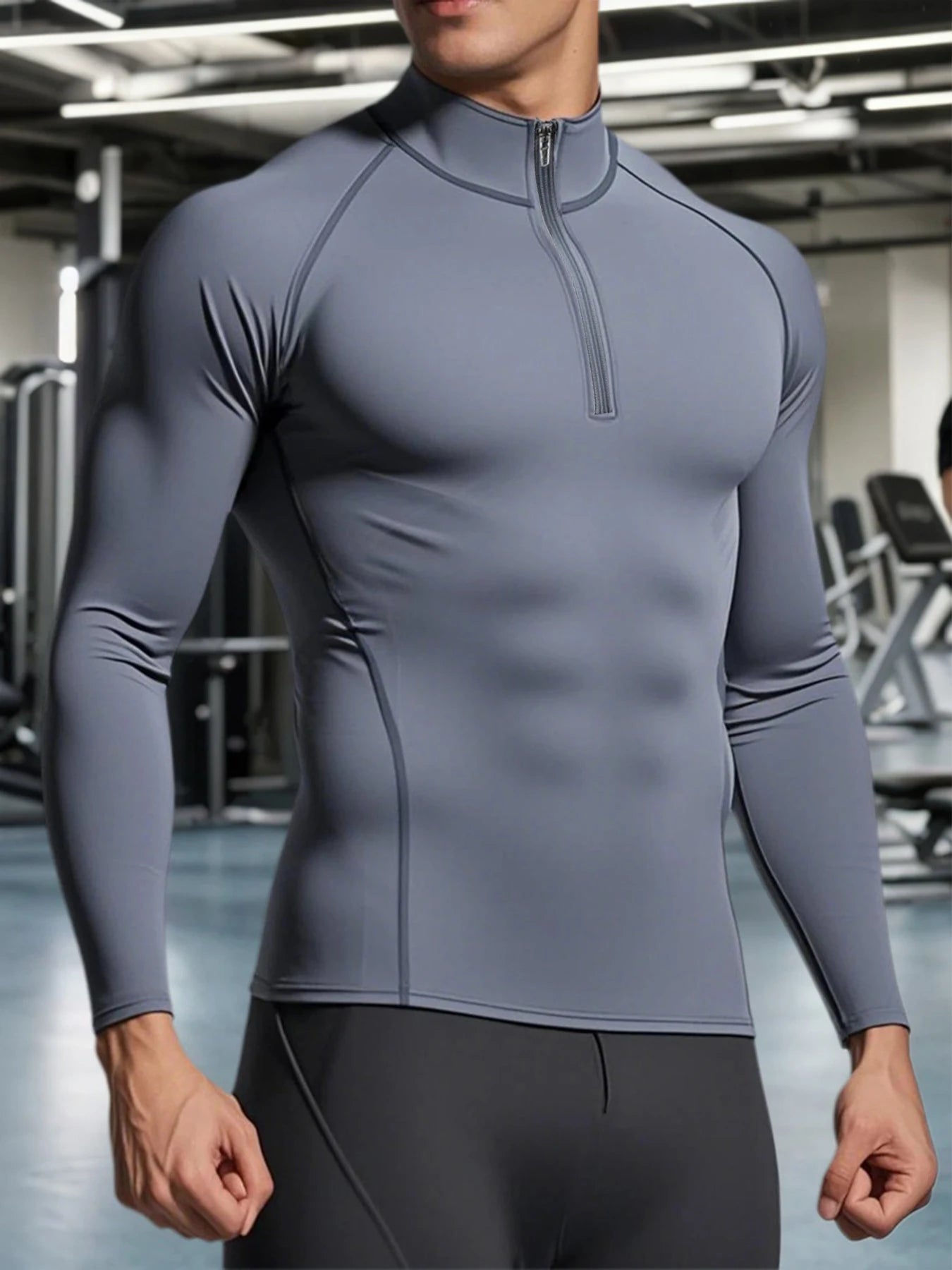 T02 - T-shirt compression manches longues Homme - THORWINSPORT