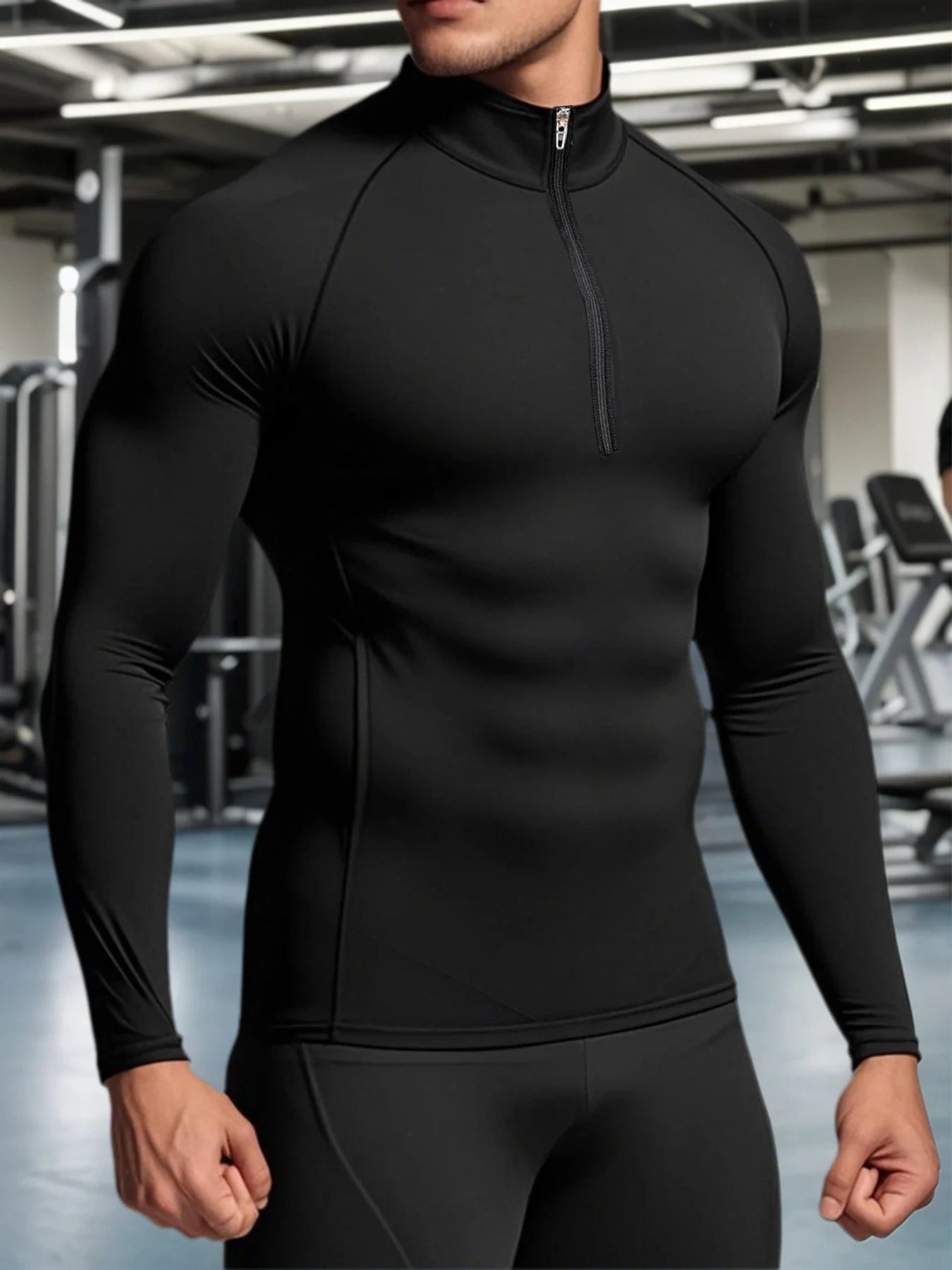 T02 - T-shirt compression manches longues Homme - THORWINSPORT